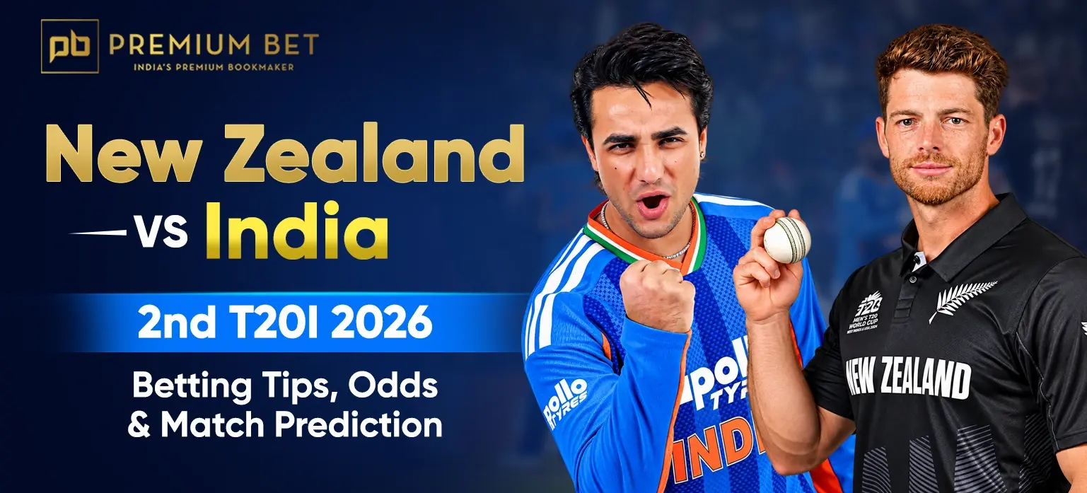 New Zealand vs India 2nd T20I 2026 Betting Tips, Odds & Match Prediction